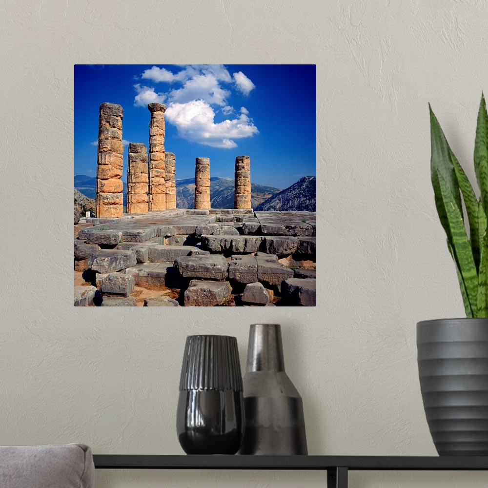 A modern room featuring Greece, Dhelfoi, Temple of Apollo