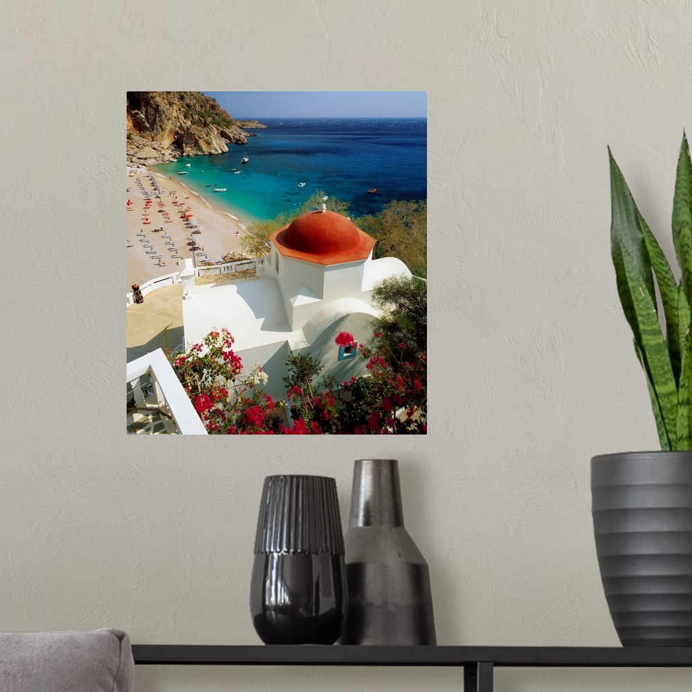 A modern room featuring Greece, Dodecanese, Karpathos, Kira Panagia Beach