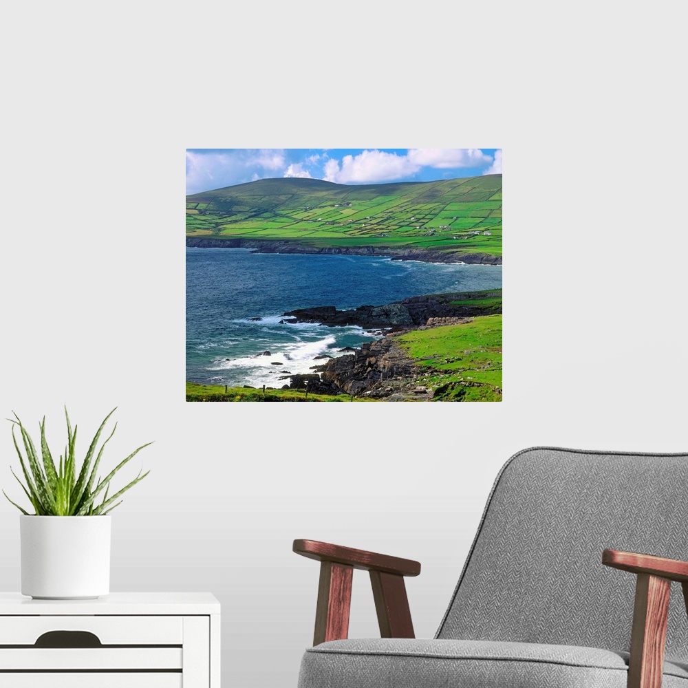 A modern room featuring Ireland, County Kerry, Ring of Kerry, Ballynahow