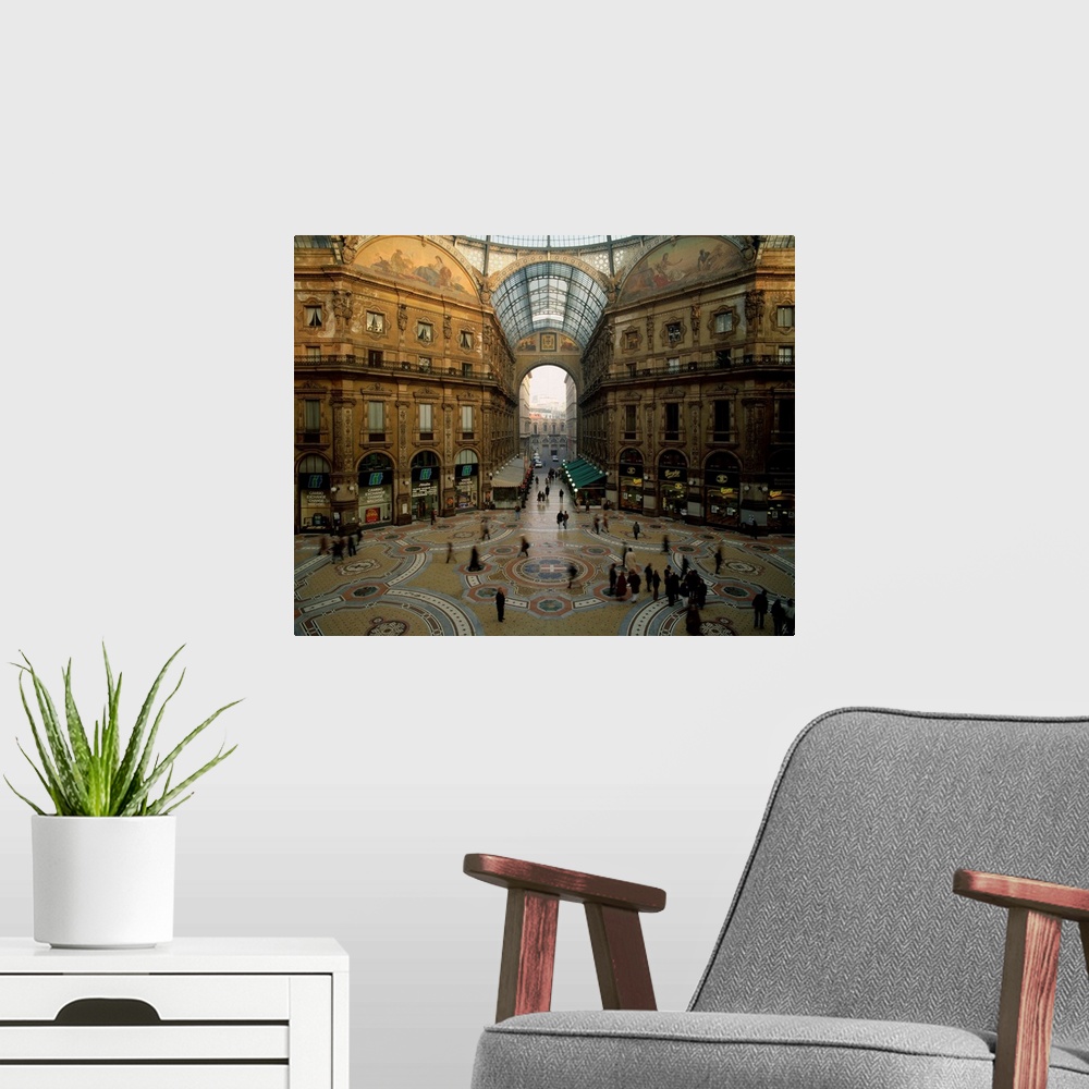 A modern room featuring Italy, Milan, Vittorio Emanuele II Gallery