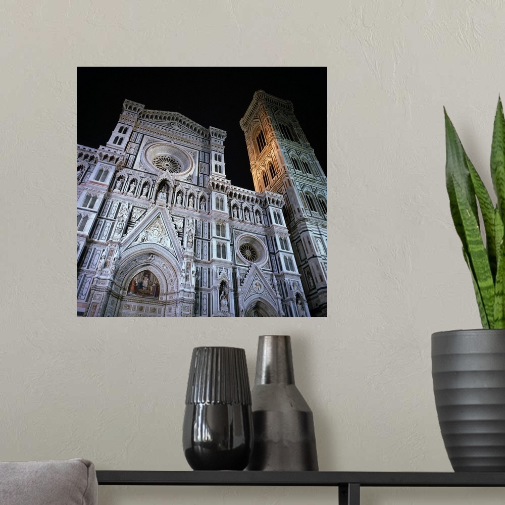 A modern room featuring Italy, Tuscany, Florence, Basilica di Santa Maria del Fiore, Cathedral