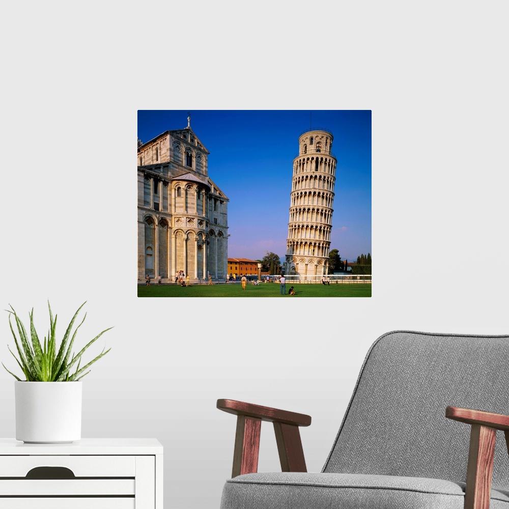 A modern room featuring Italy, Tuscany, Pisa, Miracle Square, Duomo and Leaning Tower