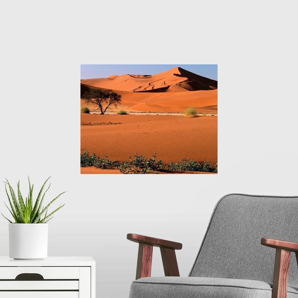 A modern room featuring Namibia, Namib Dessert,  Namib Naukluft Park, Sossusvlei Dunes