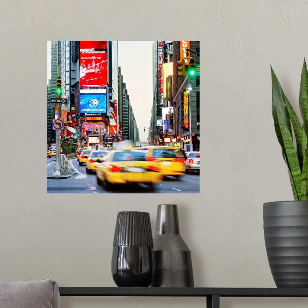 A modern room featuring United States, USA, New York State, New York City, Times Square, Manhattan, Travel Destination, B...