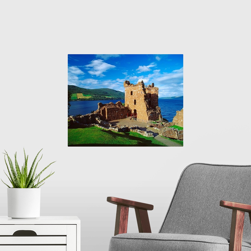 A modern room featuring Scotland, Highlands, Loch Ness