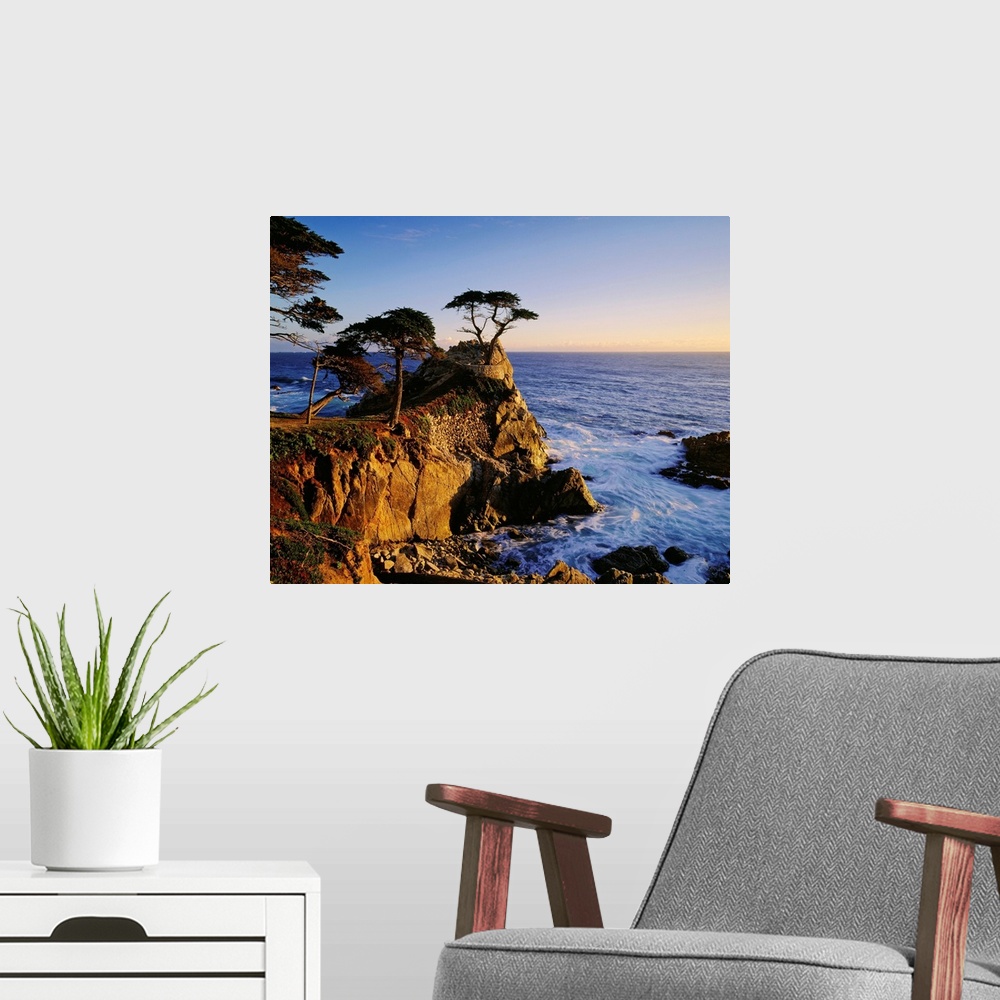 A modern room featuring United States, California, Carmel Coast near Monterey Bay