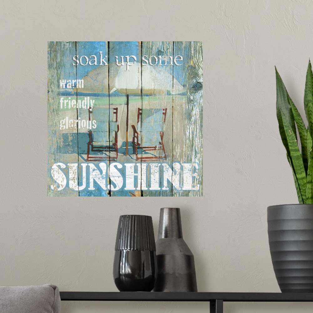 A modern room featuring Sunshine