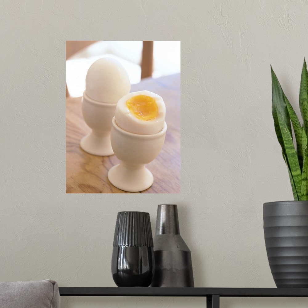 A modern room featuring Boiled Egg