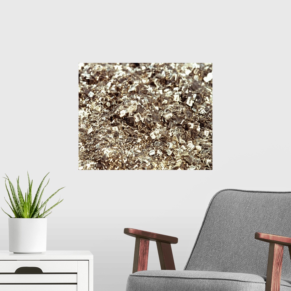 A modern room featuring Photography of iron pyrite, Stone material, Close Up