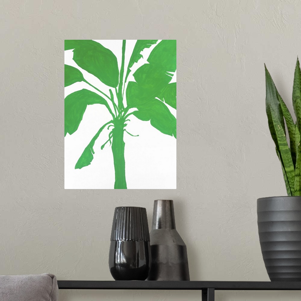 A modern room featuring Silhouette of Palm 2