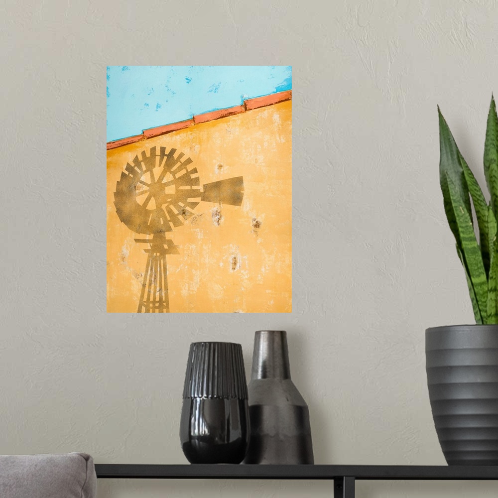 A modern room featuring Water Tower