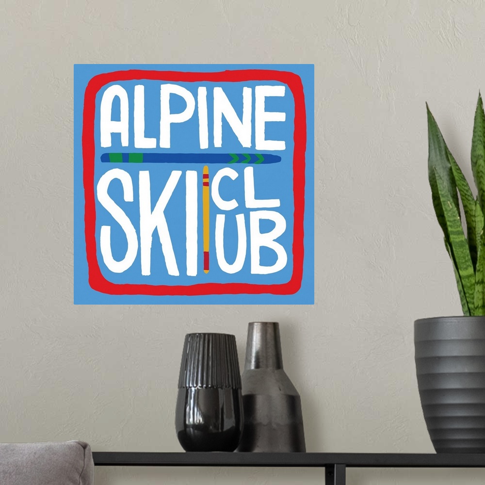 A modern room featuring Alpine Club
