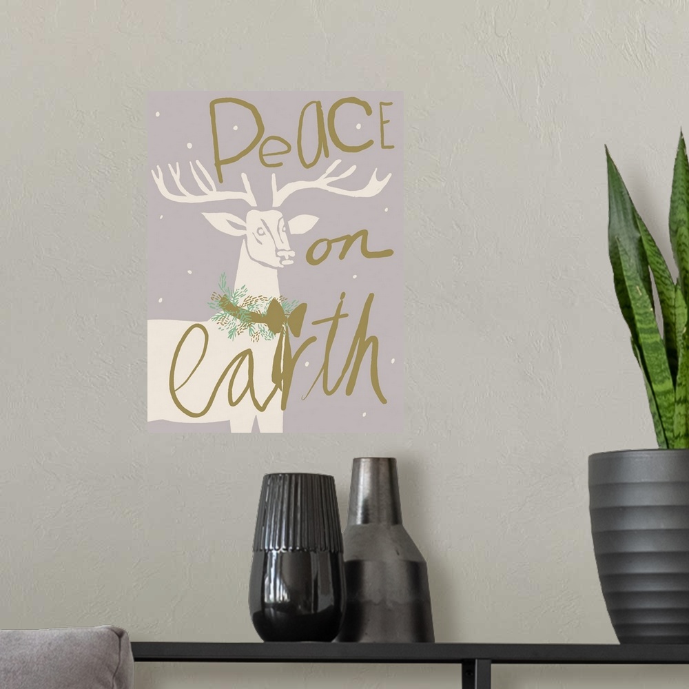 A modern room featuring Deer On Earth