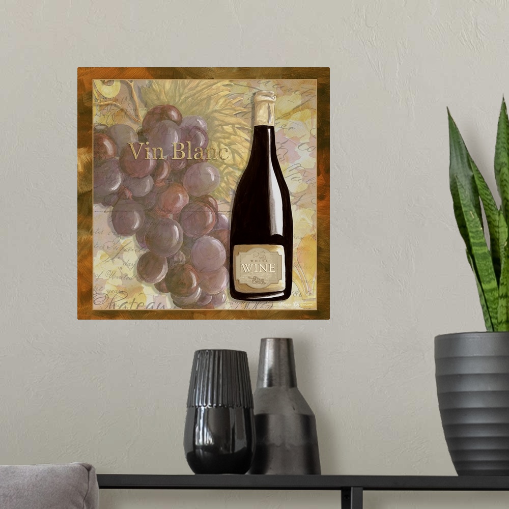 A modern room featuring Wine X