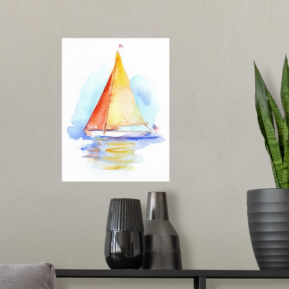 A modern room featuring Sail On 3