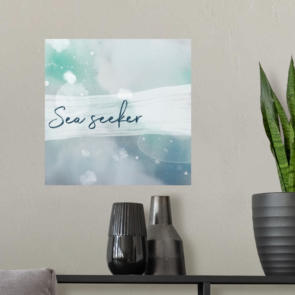 A modern room featuring Sea Seeker