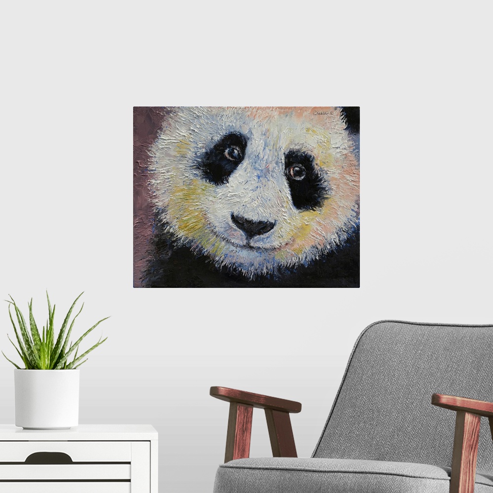 A modern room featuring Panda Smile
