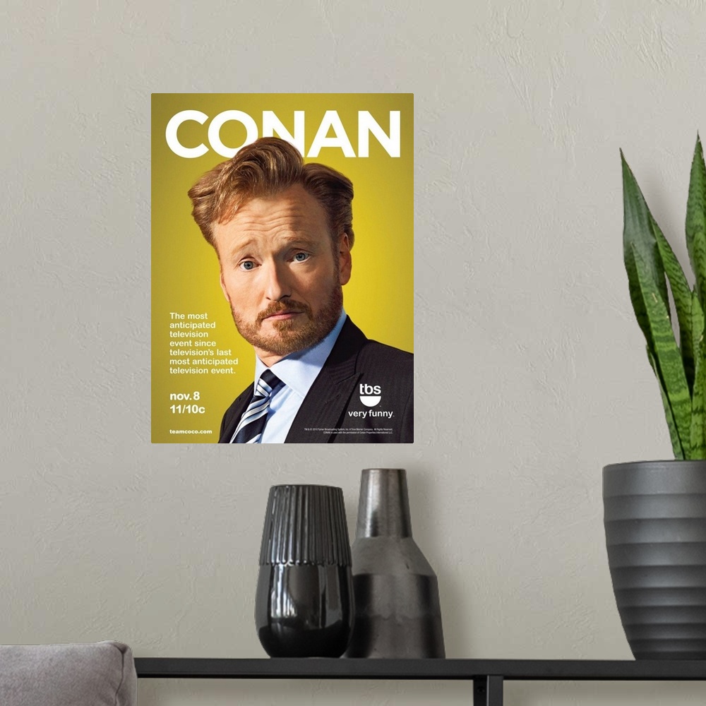 A modern room featuring Conan (2010) - TV Poster