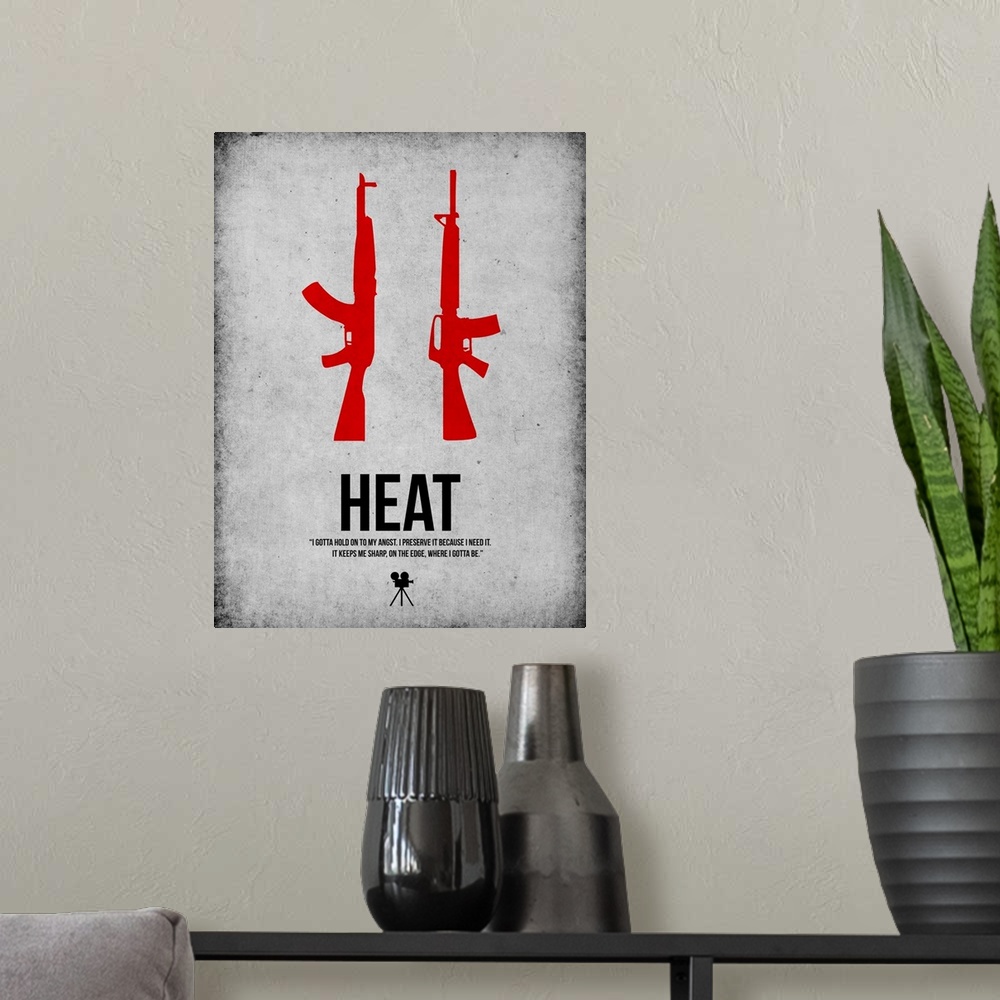 A modern room featuring Heat