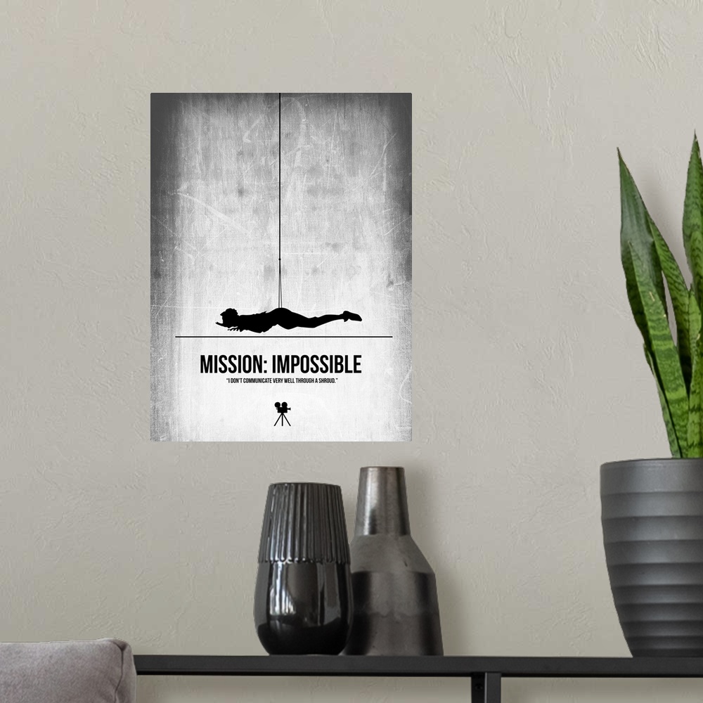 A modern room featuring Mission: Impossible