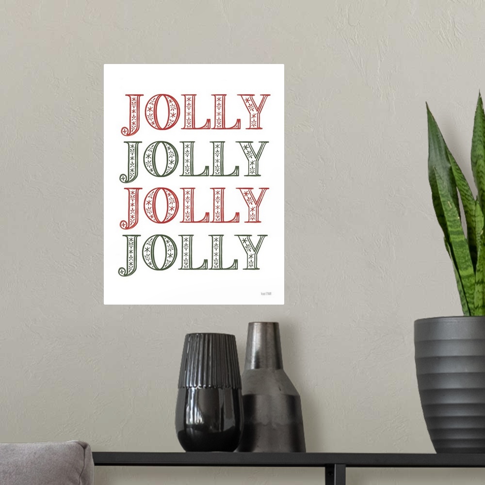 A modern room featuring Jolly Jolly