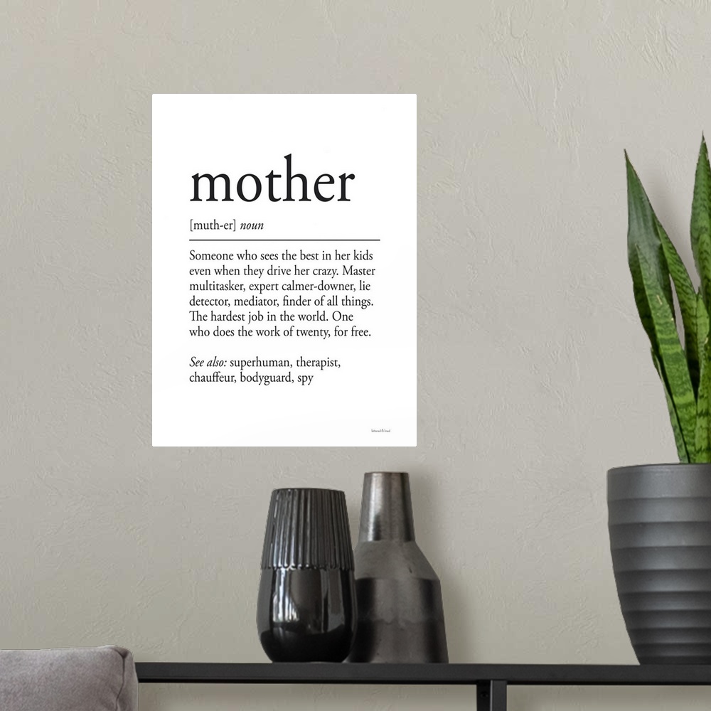 A modern room featuring Mother Definition