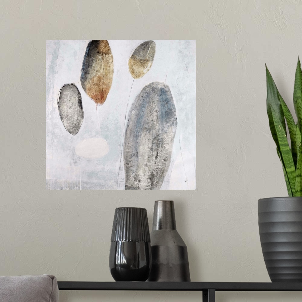 A modern room featuring Petoskey Stones II
