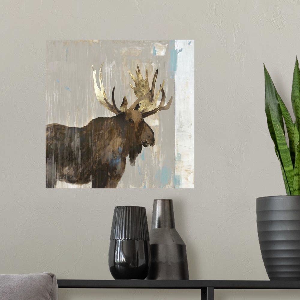 A modern room featuring Moose Tails II