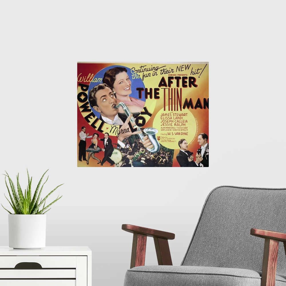 A modern room featuring After The Thin Man