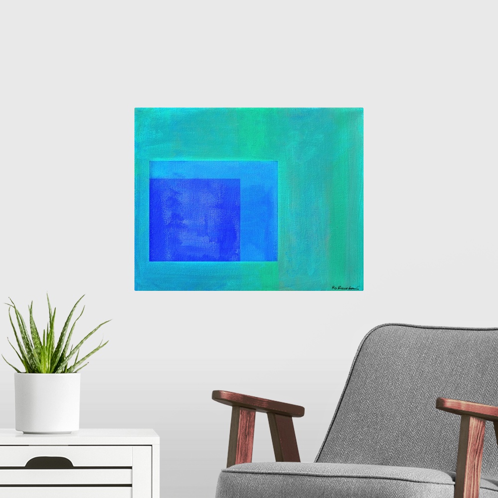 A modern room featuring Abstract Popsicle