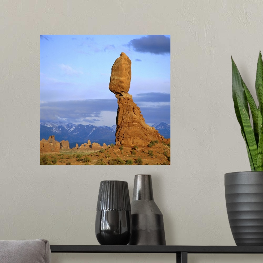 A modern room featuring Balanced Rock, Arches National Park, Utah