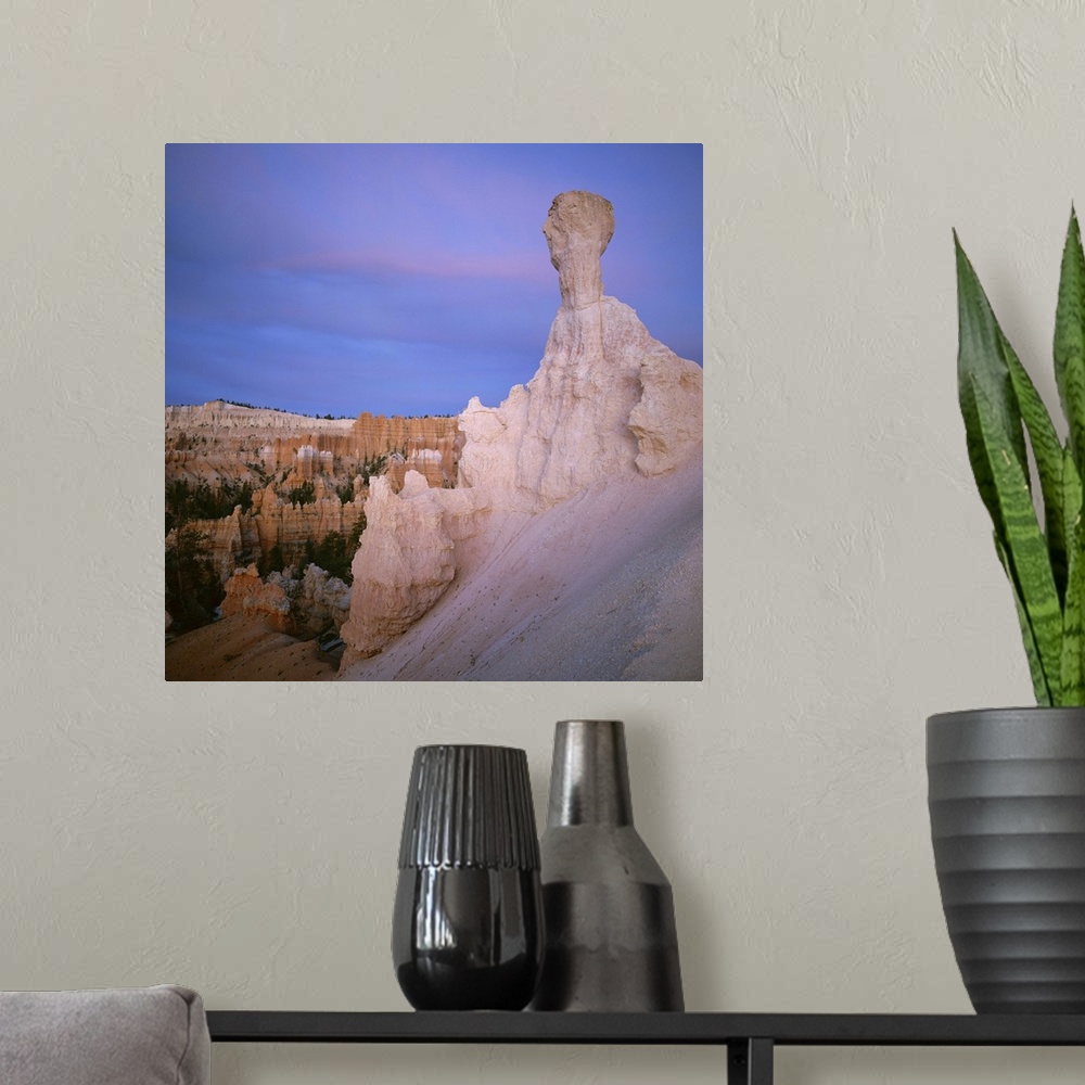 A modern room featuring Eroded rock formations, Bryce Canyon, Utah