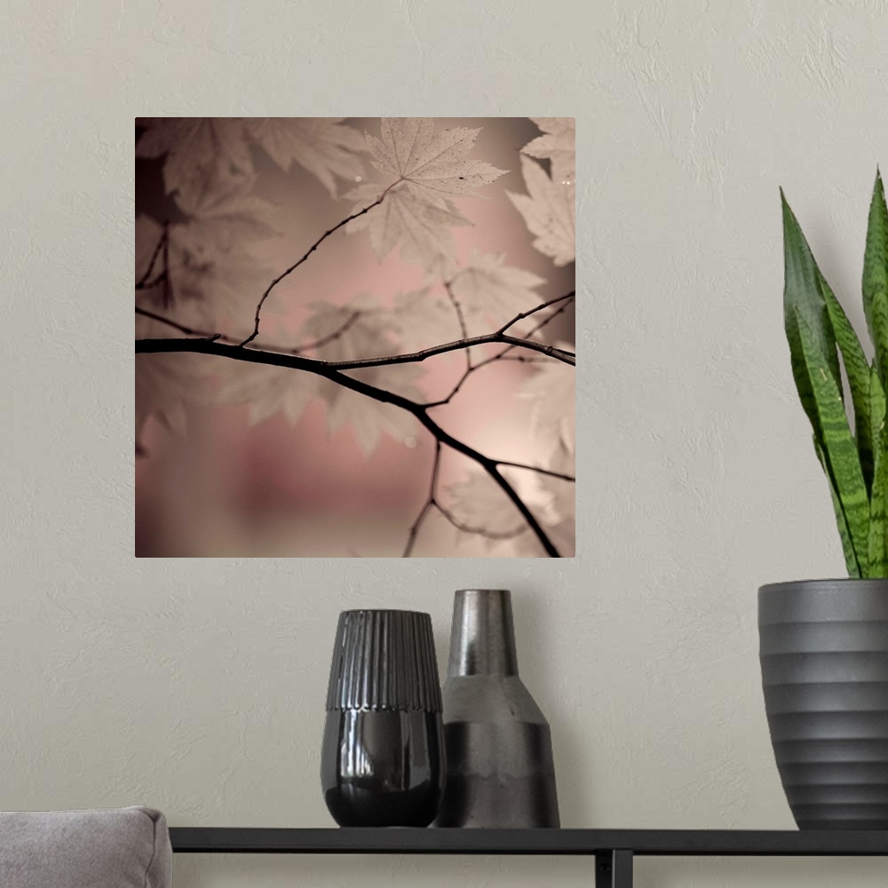A modern room featuring Autumn Leaves II