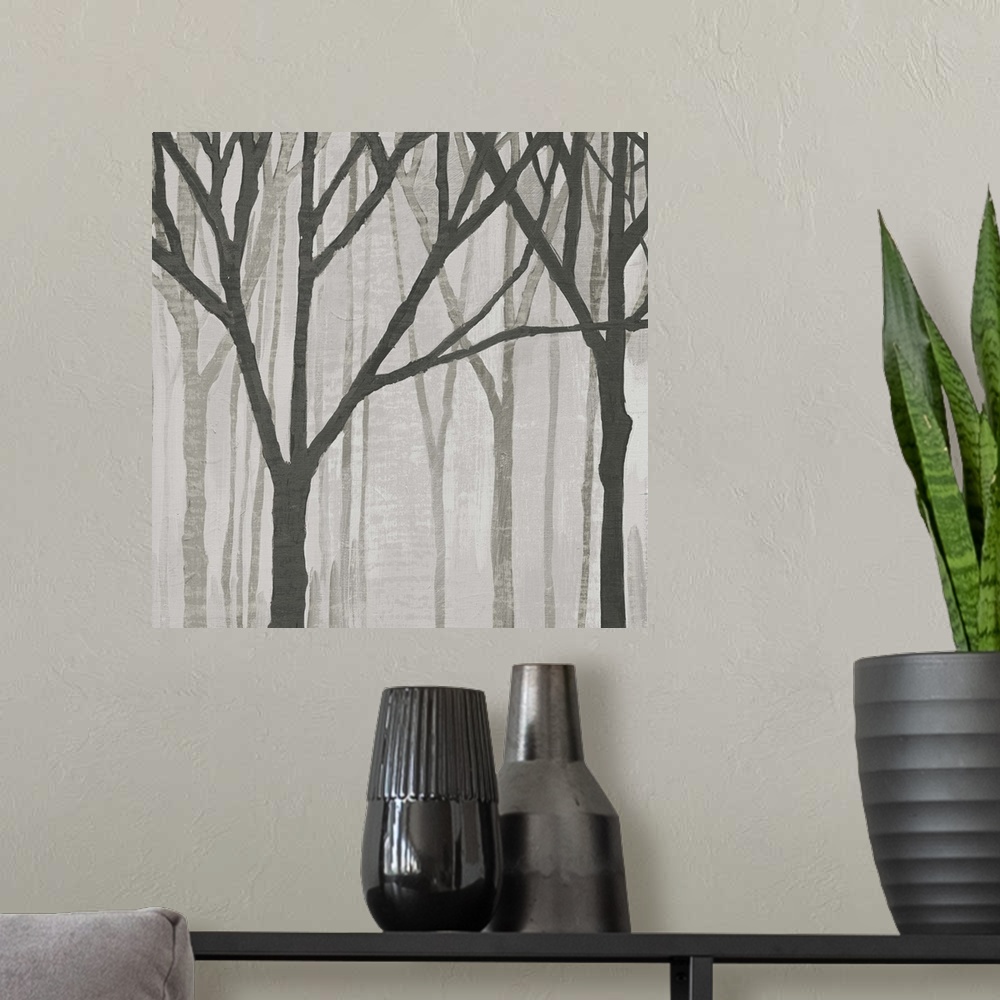 A modern room featuring Spring Trees Greystone III
