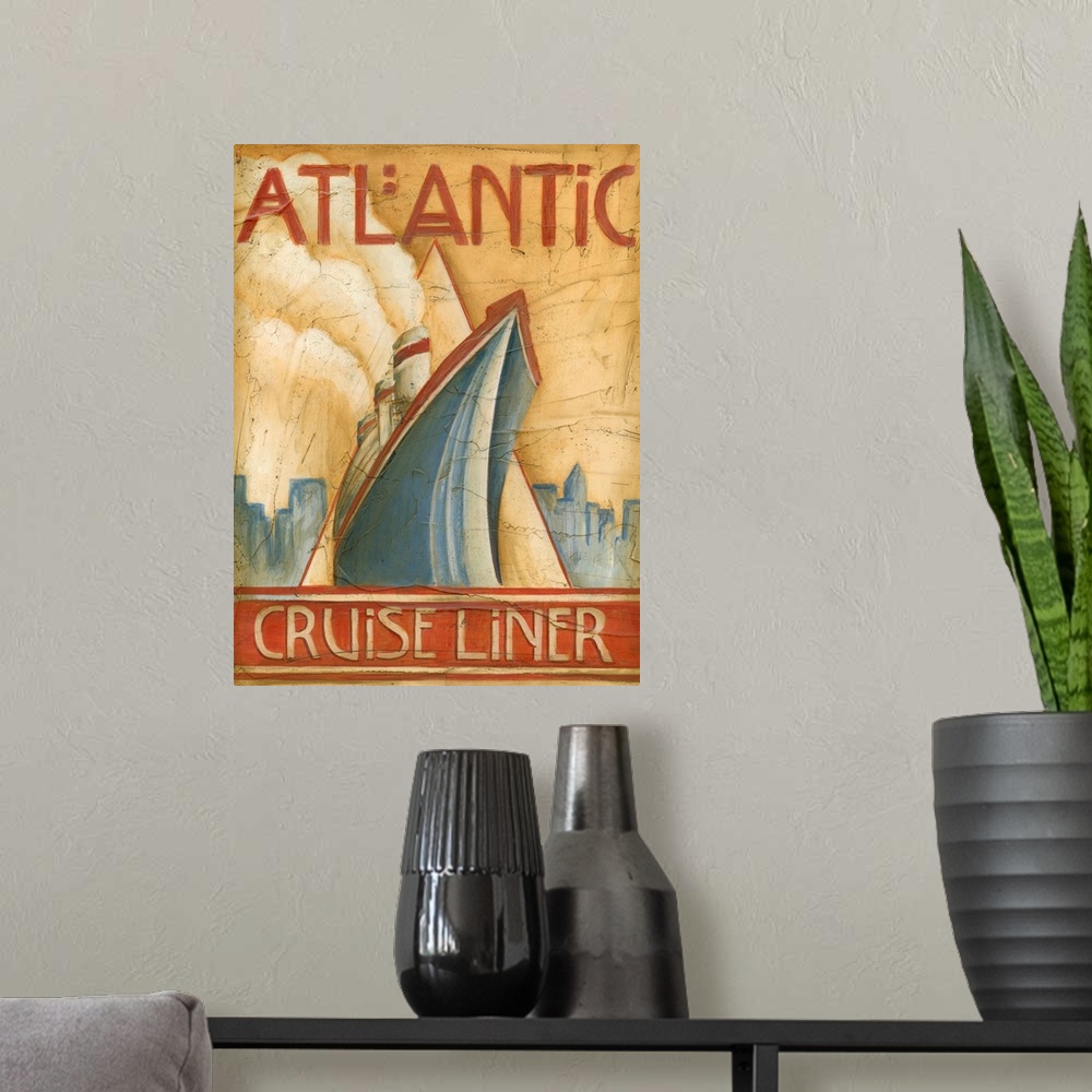 A modern room featuring Atlantic Cruise Liner
