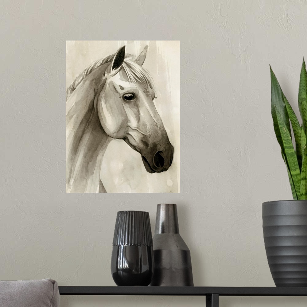 A modern room featuring Freckled Pony II