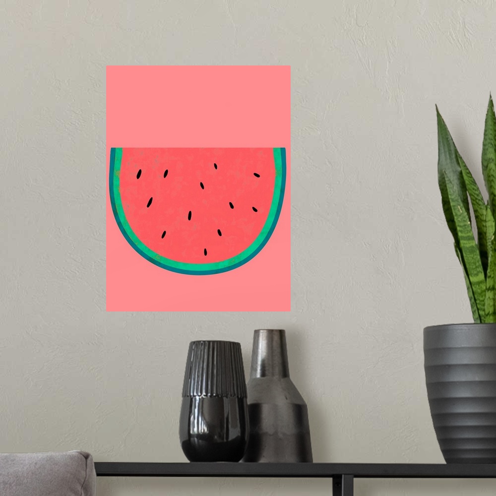 A modern room featuring Fruit Party VIII