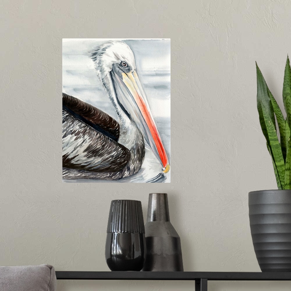 A modern room featuring Grey Pelican I
