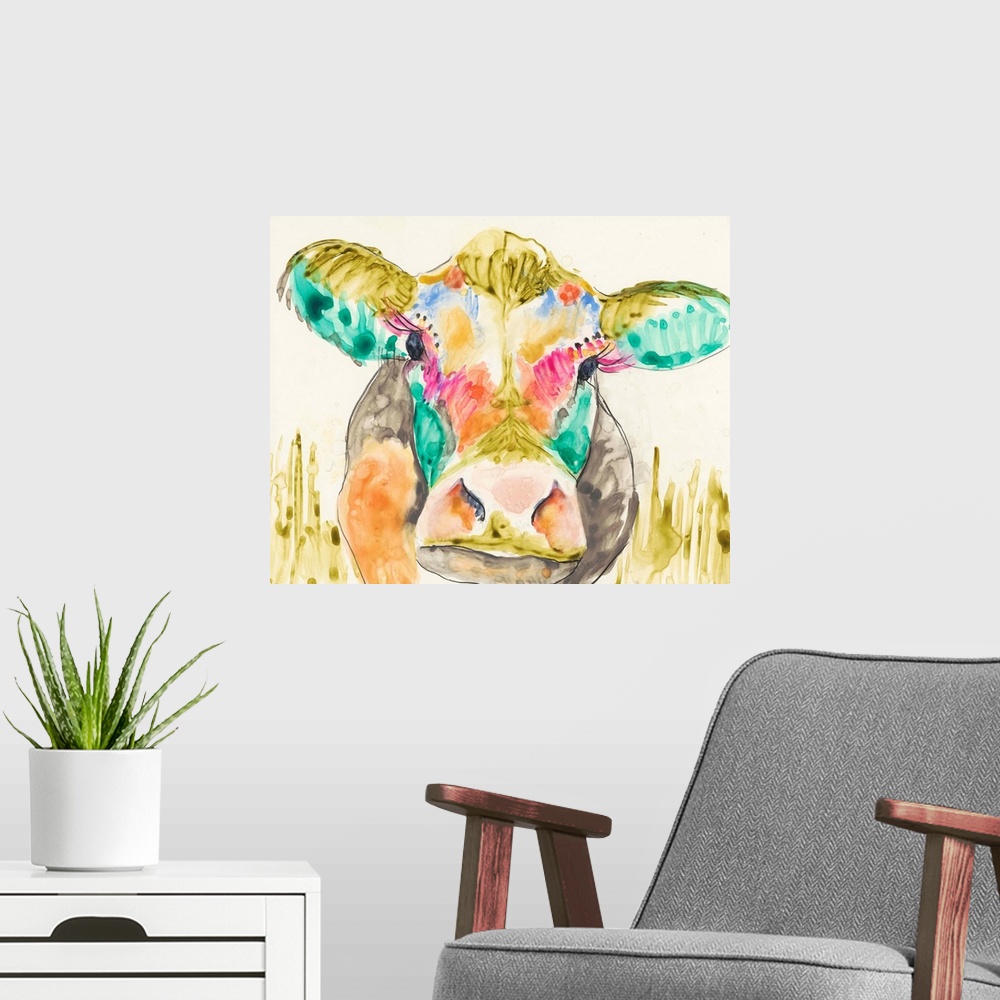 A modern room featuring Hifi Cow I