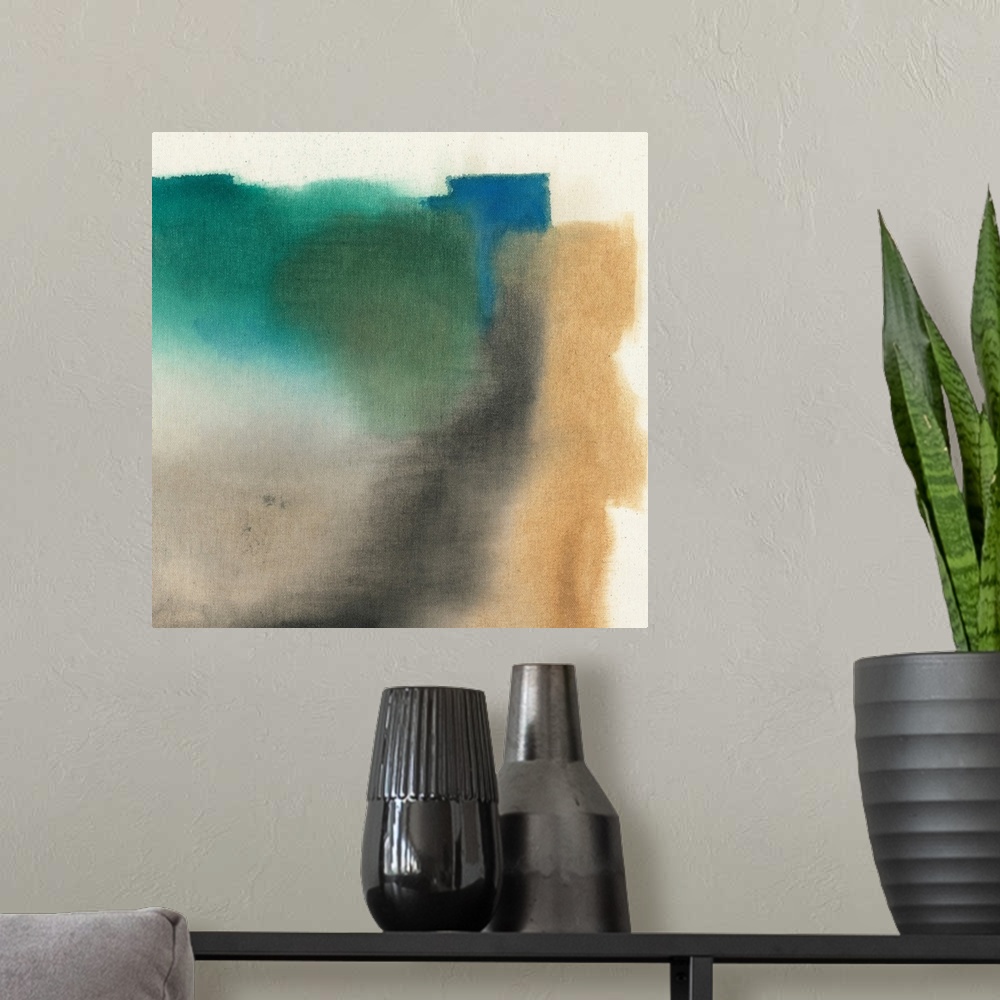 A modern room featuring Infused Abstract II
