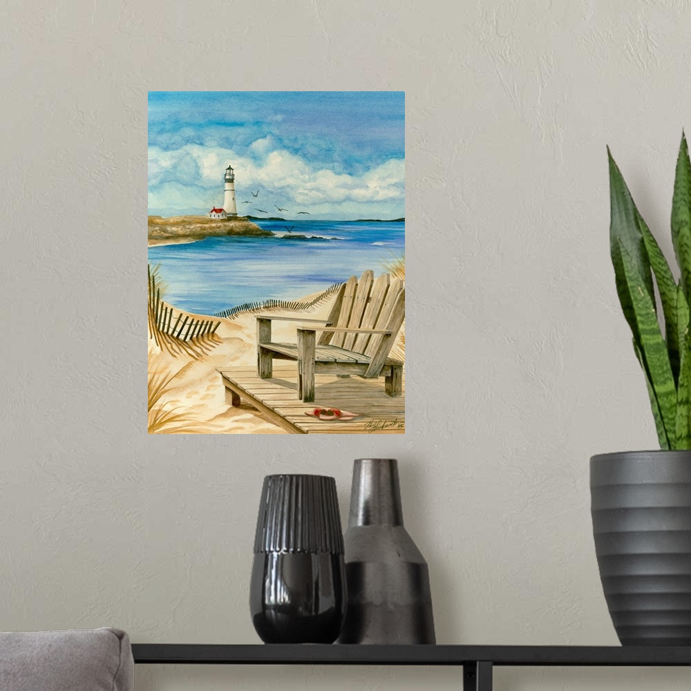 A modern room featuring Lighthouse View I