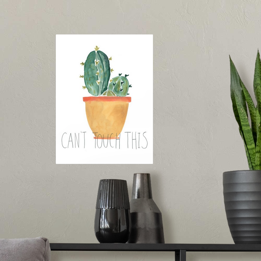 A modern room featuring Punny Plant I