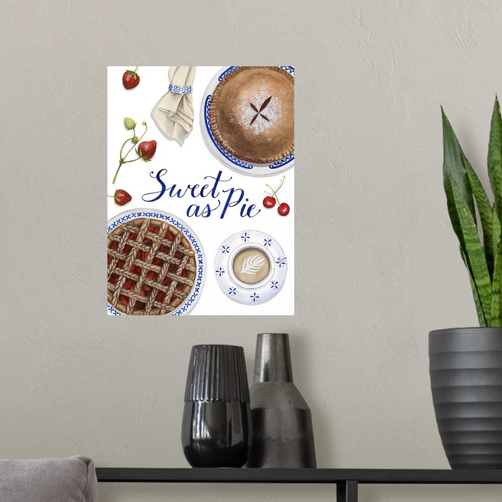 A modern room featuring Sweet As Pie I