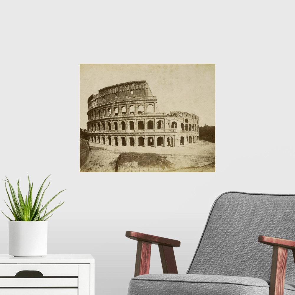 A modern room featuring The Colosseum