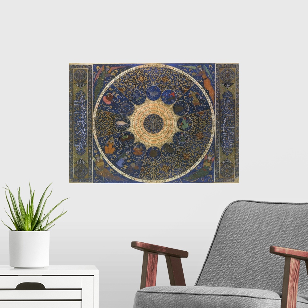 A modern room featuring Ruler's Horoscope