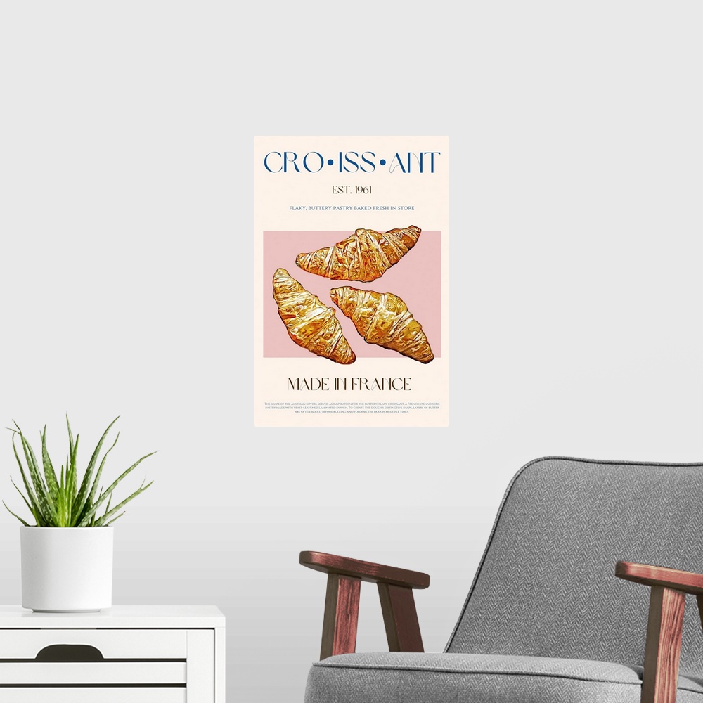 A modern room featuring Croissant