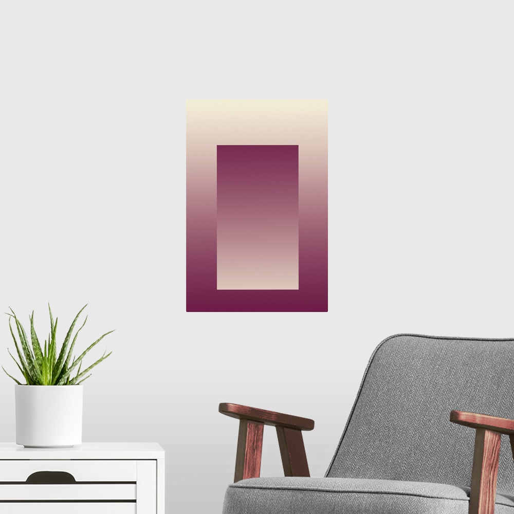 A modern room featuring Gradient No. 8