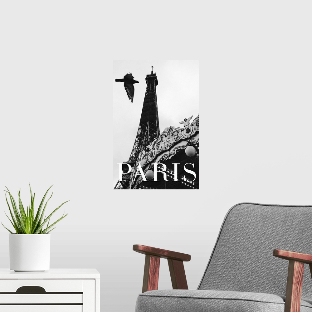 A modern room featuring Paris Dove