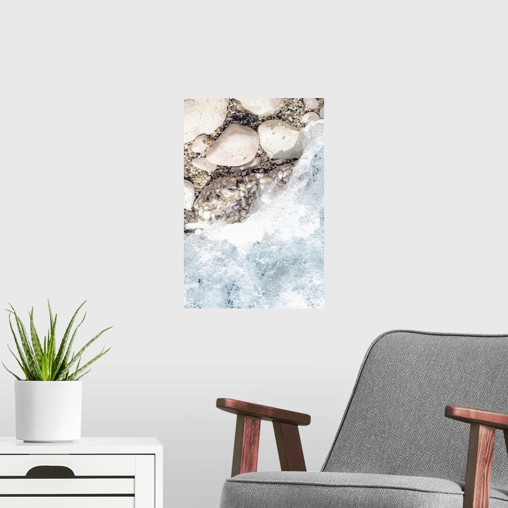 A modern room featuring Rocky Shore 1