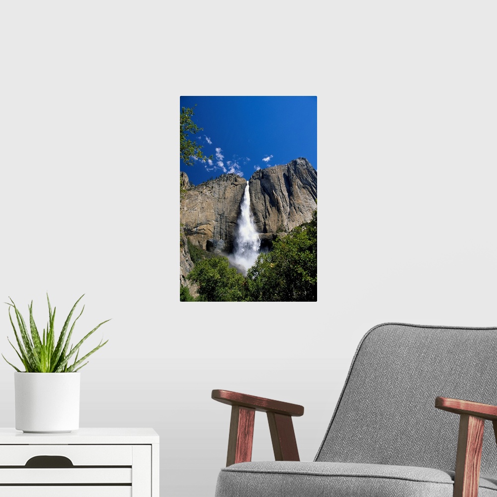 A modern room featuring California, Yosemite National Park, Upper Falls